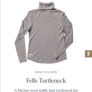 Tracksmith Women’s Fells Turtleneck